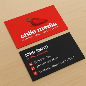 Business Cards Printing San Antonio - Chile Media