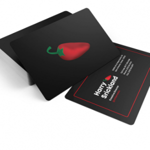 Matte or UV Gloss Business Cards | Custom 16pt Card Printing Chile Media