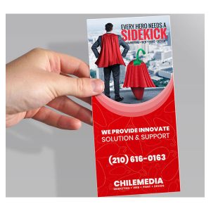 Printed Rack Card - Chile Media