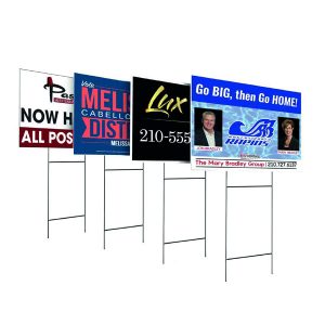 printed yard signs - Chile Media